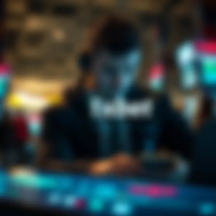 Illustration of advanced technology in betting platforms