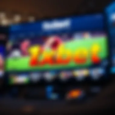 Bonus promotions displayed on the betting site