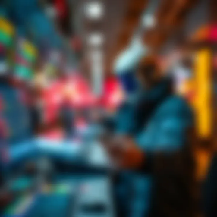 High-tech security features of an online platform