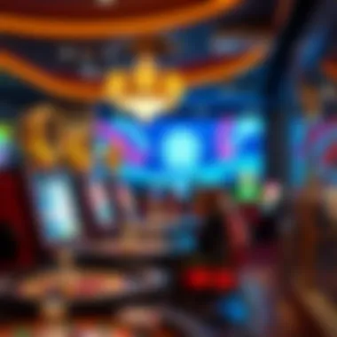 A diverse range of games available at the live casino