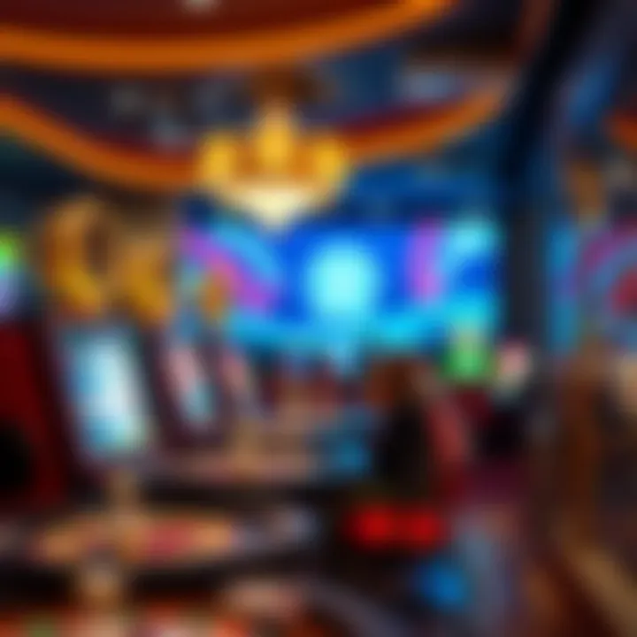 A diverse range of games available at the live casino