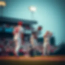 Angels and Rays players on the field during a match