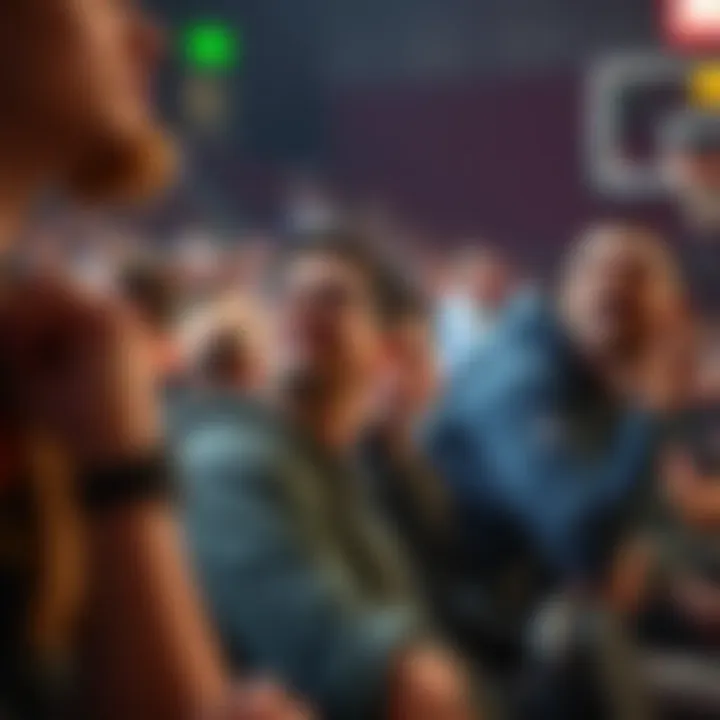 Engaging audience interaction during a game
