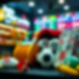 A close-up of various betting options