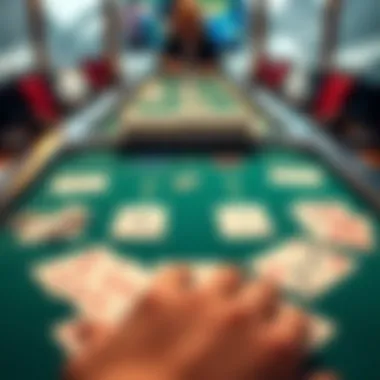 Understanding Poker Hand Rankings A strategic poker table layout showcasing various hand rankings
