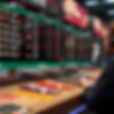 Various types of betting options displayed