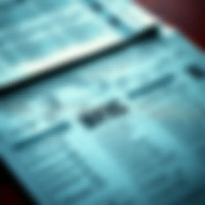 Close-up of betting slips