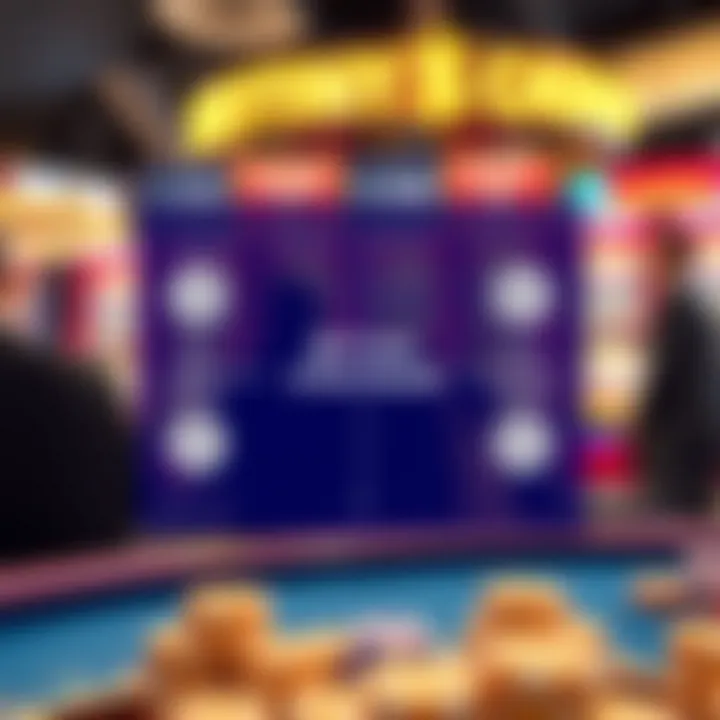 A strategic diagram depicting effective betting strategies