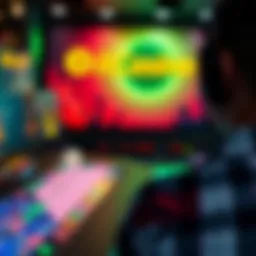 A sleek digital interface showcasing online gaming options