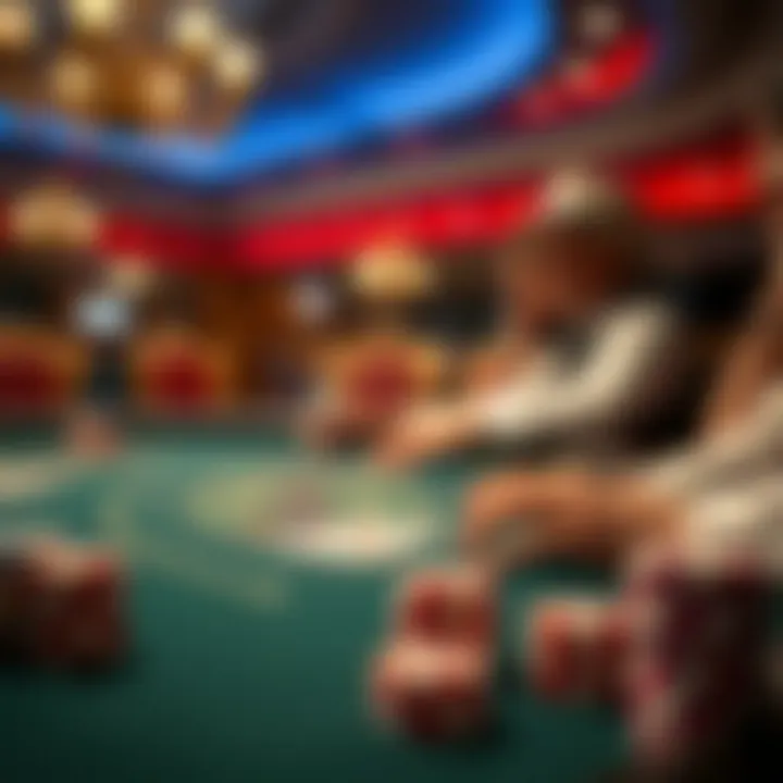 Statistics and probabilities in blackjack