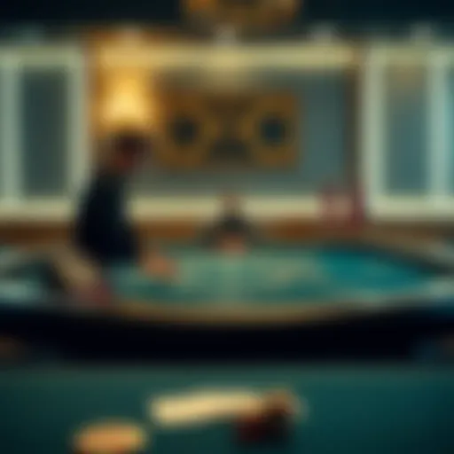 Strategic blackjack table layout