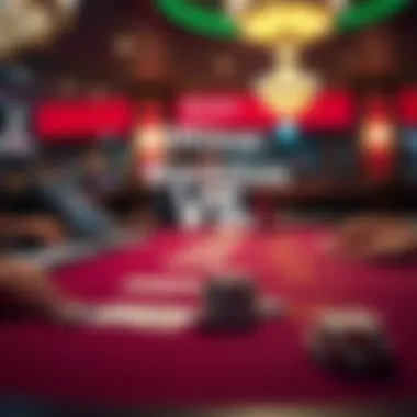 A comparison graphic highlighting the differences between online and offline Blackjack experiences