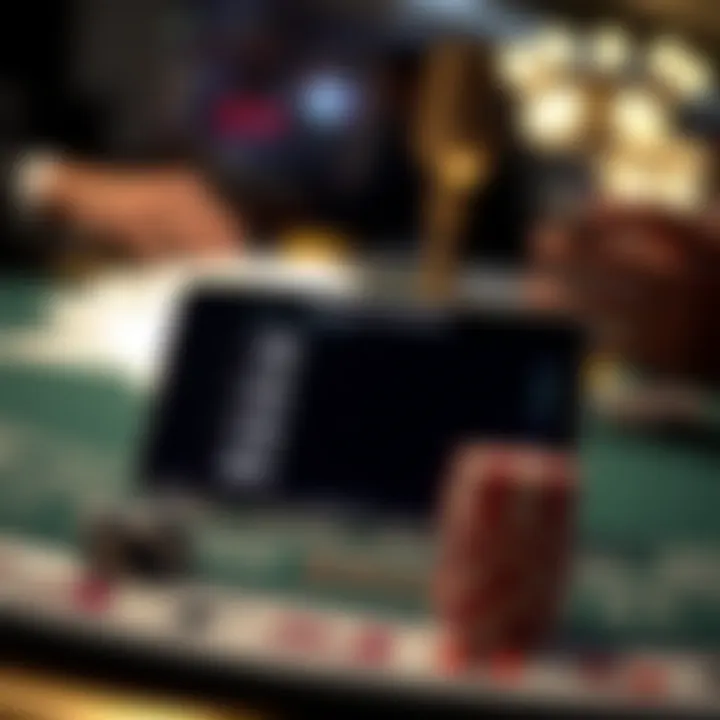 Simulation results showcasing different outcomes in a Blackjack game