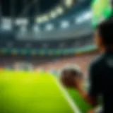 Visual representation of sports betting dynamics