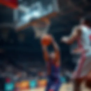 Captivating Basketball Moments Captivating moments in a basketball match