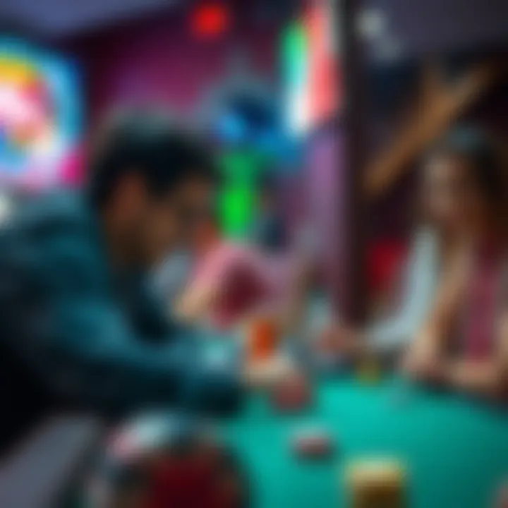 Community features of casino platforms