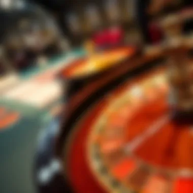 Exploring Betting Strategies in Roulette Diverse betting strategies illustrated on a roulette table