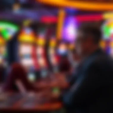 Strategic Analysis of Slot Game Odds A strategic player analyzing slot game odds
