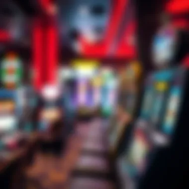 Diverse Types of Slot Machines Different types of slot machines in a casino