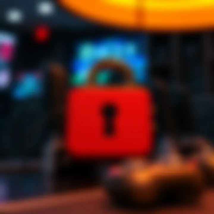 Security features in gaming platforms