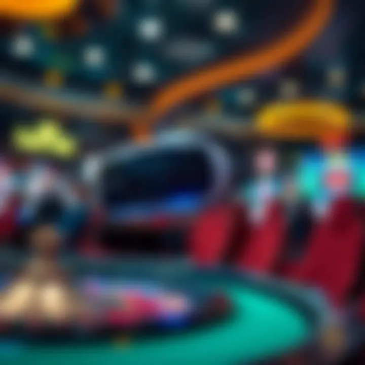 Virtual reality in casino software