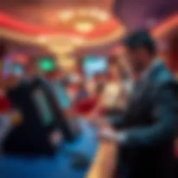 Concept of telephone betting in casinos