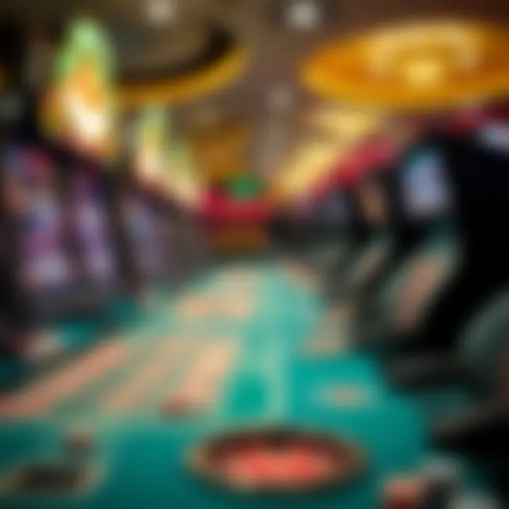 A collection of classic casino games in action