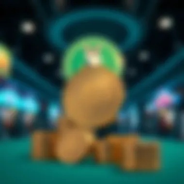 A graphic representation of the advantages and disadvantages of coin casinos.