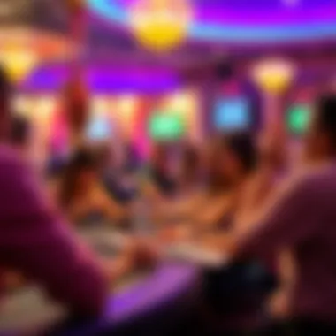 Engaging with the Community in Live Baccarat Community interaction during a live game