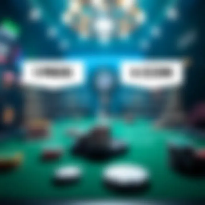 An infographic illustrating the advantages and disadvantages of cryptocurrency poker