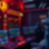 Visualization of cryptocurrency gaming platforms