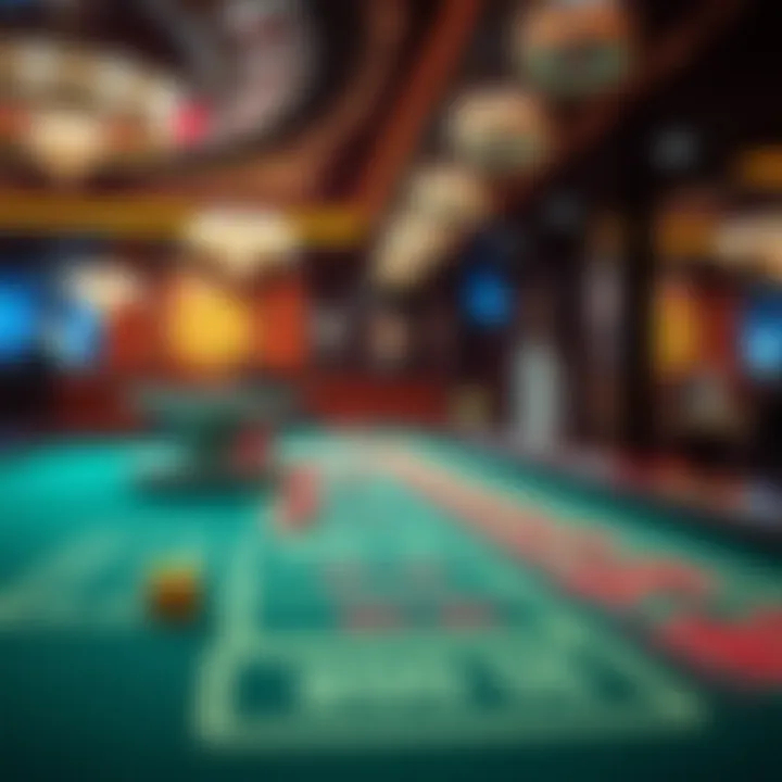 Live Online Baccarat Gameplay An immersive screenshot of an online baccarat game in action