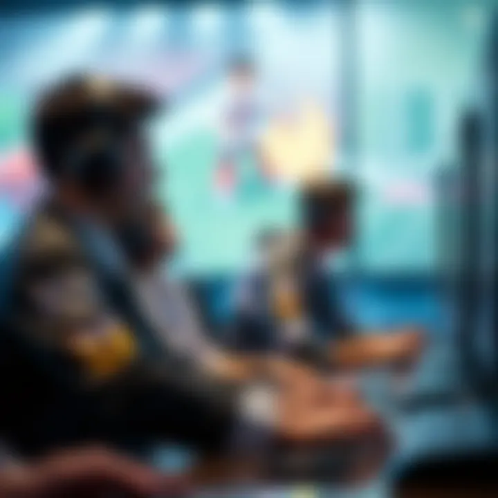 Illustration showcasing enhanced user experience in online gaming