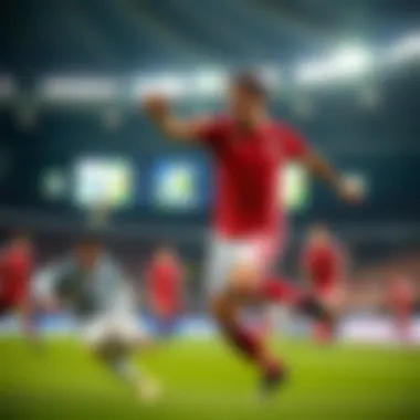 Exciting moments from a sports match featuring Polish teams