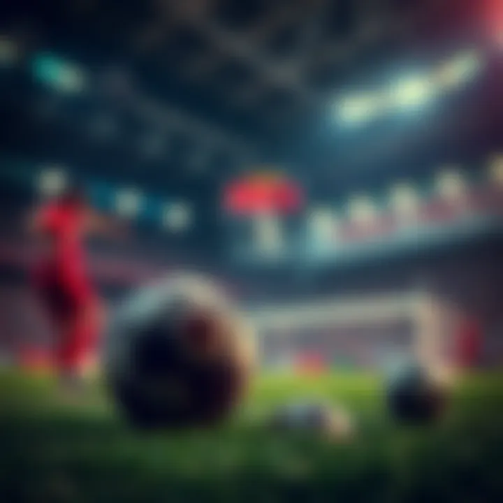 Various types of bets in football