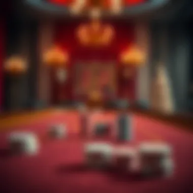 Visualization of basic baccarat rules