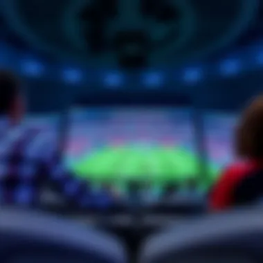 Illustration of diverse online platforms for soccer streaming