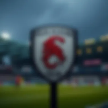 The evolution of Fulham's club emblem