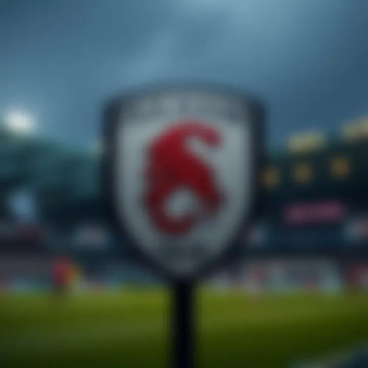 The evolution of Fulham's club emblem