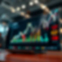 Dynamic data visualization of betting trends