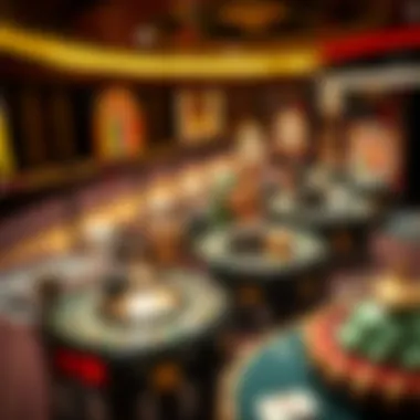 A historical timeline illustrating the evolution of casinos