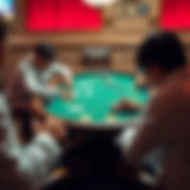 Understanding the Basic Rules Illustration demonstrating basic rules of Indian Poker