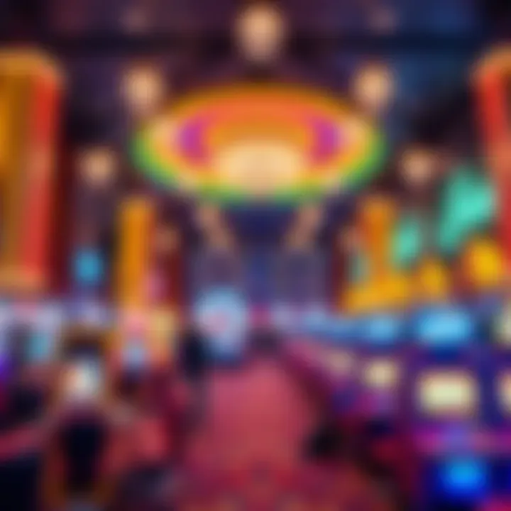 Overview of Joun Casino's vibrant gaming floor