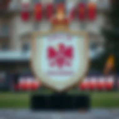 Emblematic Pride: The Heritage of Lech Poznań Emblem of Lech Poznań showcasing its rich heritage