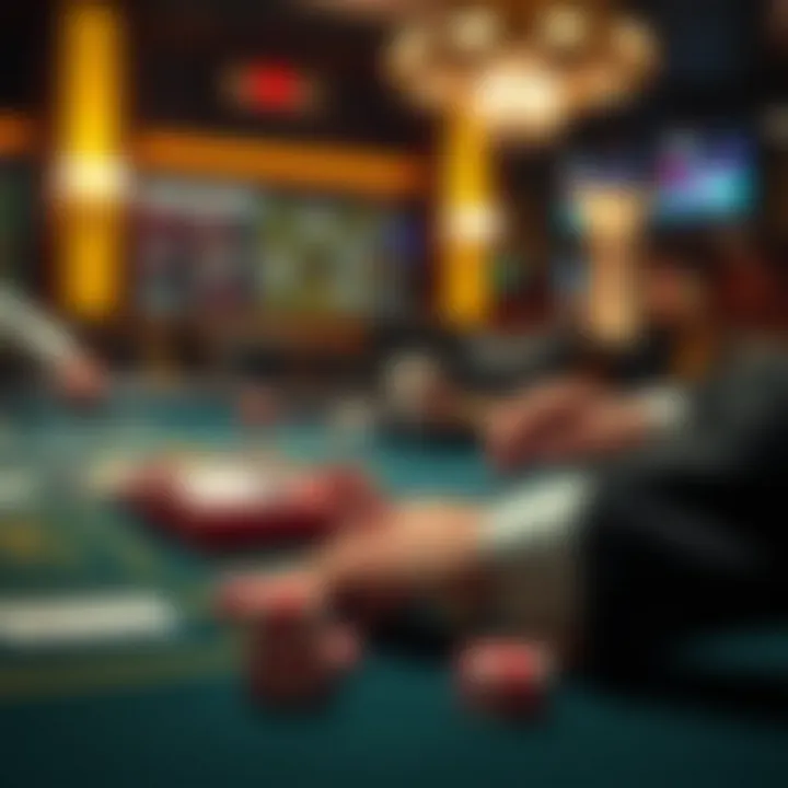 Strategic Elements in Blackjack Strategic elements and decision-making in a live blackjack game