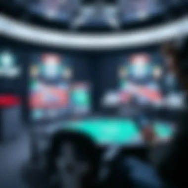 High-Tech Streaming Studio for Live Dealer Games A high-tech streaming studio for live dealer games