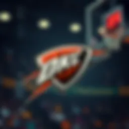 Oklahoma City Thunder logo displayed prominently