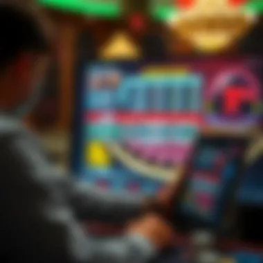 Online platform interface for Baccarat games