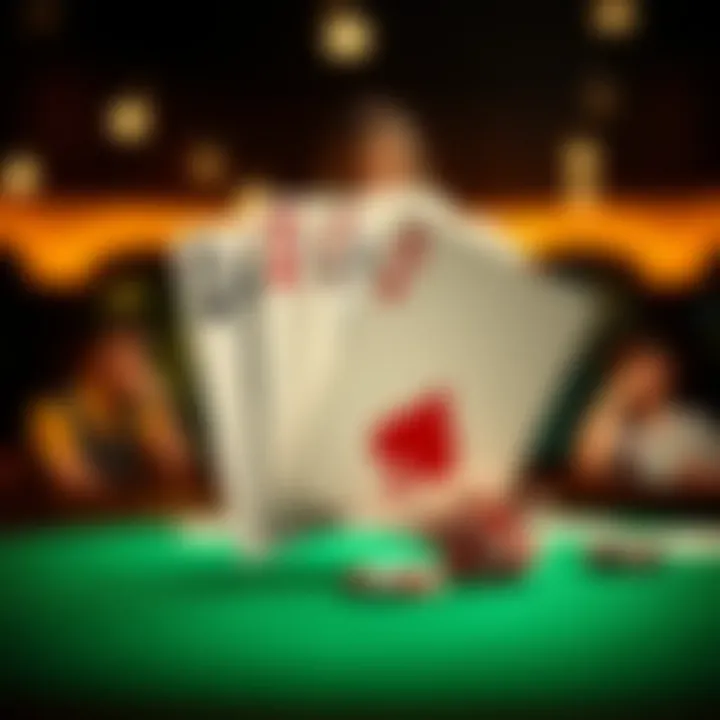 Strategic card placements in blackjack