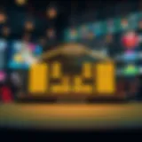 Architecture of Online Casino Software Diagram illustrating online casino software architecture